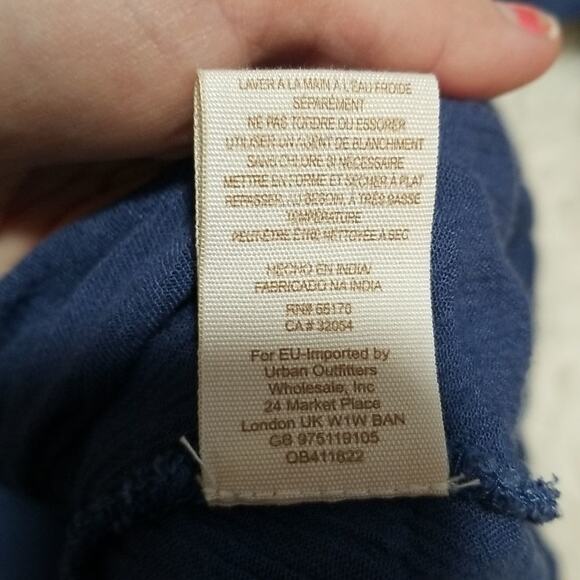 Free People Just the Two of Us Boho Long Sleeve Flowy Tunic - Picture 9 of 11